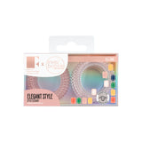 Invisibobble Slim Pink Glasses. Juuksekummid roosa ja valge 2 x 4 tk