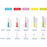 Curaprox CPS Interdental Brush 5 CPS 011+UHS 409 And UHS 470 Holders+Caps. Hambavaheharjad+varred+kaitse 5tk