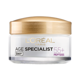 L'Oréal Paris Age Specialist 55+ Anti-Wrinkle Restoring Care Day. Kortsudevastase toimega päevakreem 50ml