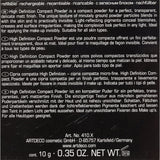 Artdeco High Definition Compact Powder 2 Light Ivory. HD-kompaktpuuder 10g