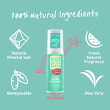 Salt of the Earth Natural Deodorant Spray Melon & Cucumber. Spreideodorant värskendava meloni ja värskendava kurgiga 100ml