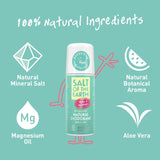 Salt of the Earth Natural Deodorant Roll-On Melon & Cucumber. Rulldeodorant meloni ja värskendava kurgiga 75ml