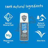 Salt of the Earth Men's Natural Deodorant Roll-On Pure Armour Vetiver & Citrus. Tsitruselõhnaline rulldeodorant meestele 75ml