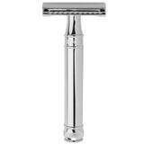 Edwin Jagger Double Edge Safety Razor, Lined Detail Chrome-Plated Handle. DE89BL Klassikaline raseerija kroomitud 1tk
