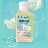 Bubble T Hand Cleansing Gel Gin & Tonic 70% Alcohol. Džinn&Toonik lõhnaline käte puhastusgeel 50ml