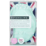 Tangle Teezer Fine & Fragile Detangling Hairbrush For Fine, Colour-Treated And Distressed Hair Mint Violet. Pusahari õrnadele ja katkevatele juustele mündiroheline, lilla 1tk
