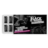 Curaprox Black Is White Chewing Gum. Suhkruvabad närimiskummid 12tk