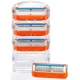 Gillette Fusion5 Razor Blades Refills. Vahetatav 5 teraga raseerimispea 4tk