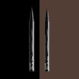 NYX Professional Makeup Epic Ink Liner Waterproof 01 Black. Tugeva pigmendiga veekindel silmalainer must 1ml