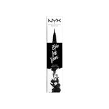 NYX Professional Makeup Epic Ink Liner Waterproof 01 Black. Tugeva pigmendiga veekindel silmalainer must 1ml