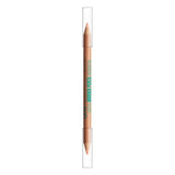 NYX Professional Makeup Wonder Pencil Dual-Ended Multi-Use Microhighlighting Pencil Medium Peach. 2-poolne mitmeotstarbeline mikrokorrigeeriv silma- ja huulepliiats 0.7g