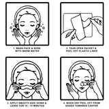 Tonymoly Egg Pore Nose Pack Package. Pooriplaastrid komedoonide eemaldamiseks 7tk