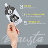 Beausta Charcoal Peel Off Mask, Pore Care And Smooth. Poore puhastav kilemask puusöega 20ml