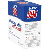 Fittydent International Super Cleansing Tablets. Puhastustabletid 32tk=70g