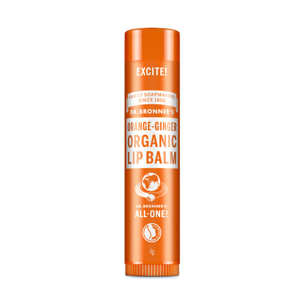 Dr. Bronner´s Organic Lip Orange-Ginger. Orgaaniline huulepalsam apelsin-ingver 4g