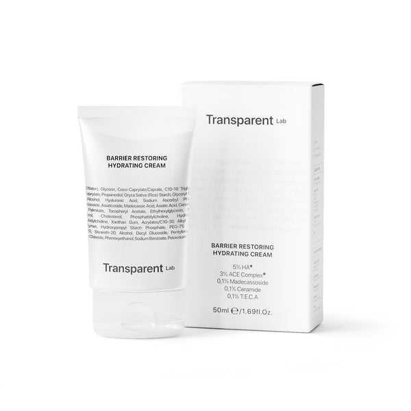 Transparent Lab Barrier Restoring Hydrating Cream. Taastav ja üliniisutav kreem 50ml