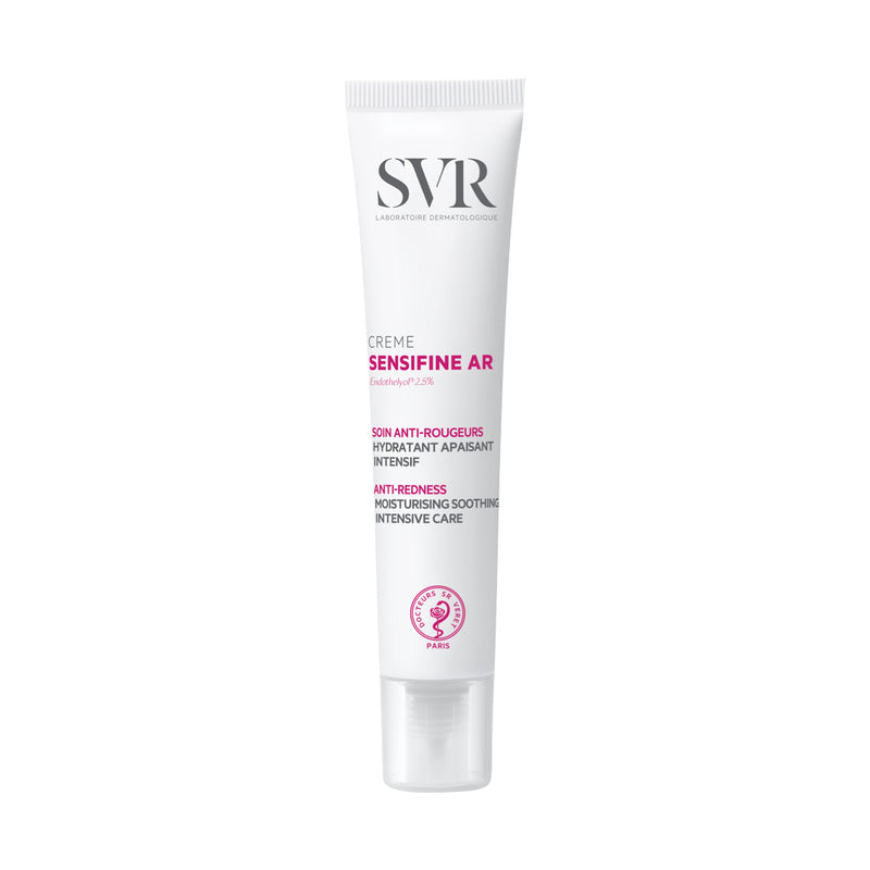 SVR SENSIFINE AR CREME. Anti-Redness Moisturising Soothing Intensive Care. Kreem tundliku naha punetuse vähendamiseks 40ml