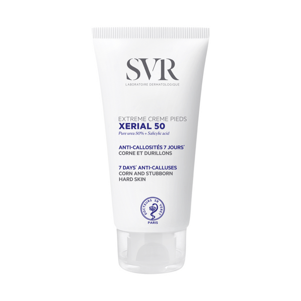 SVR XERIAL 50 EXTREME CREME PIEDS. 7 Days Anti-Calluses Corn And Stubborn Pure Urea. 50% uureaga intensiivne jalakreem sarvestunud naha pehmendamiseks 50ml