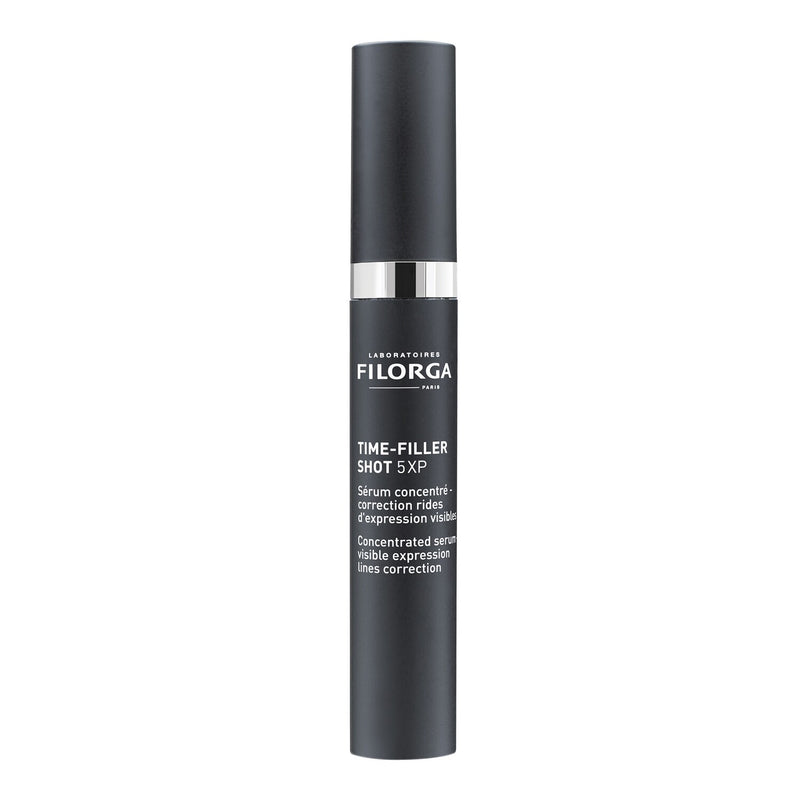 Filorga TIME-FILLER SHOT 5 XP Concentrated Serum Visible Expression Lines Correction. Kohese toimega geeljas seerum miimikakortsude vastu 15ml