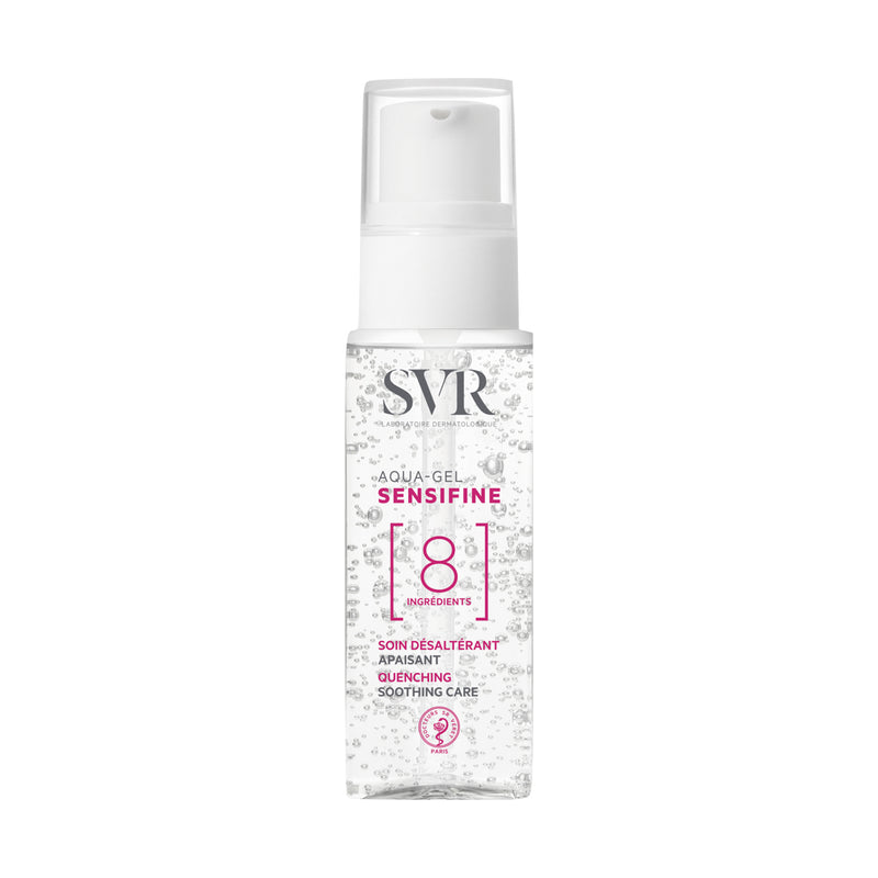 SVR SENSIFINE [8] AQUA-GEL. Quenching, Soothing Care. Niisutav näogeel väga tundlikule nahale 40ml