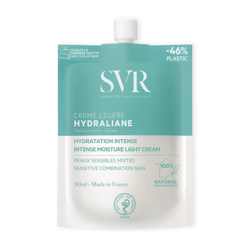 SVR HYDRALIANE LEGERE. Intense Moisture Light Cream, Sensitive Combination Skin. Niisutav kreem dehüdreerunud kombineeritud nahale 50ml