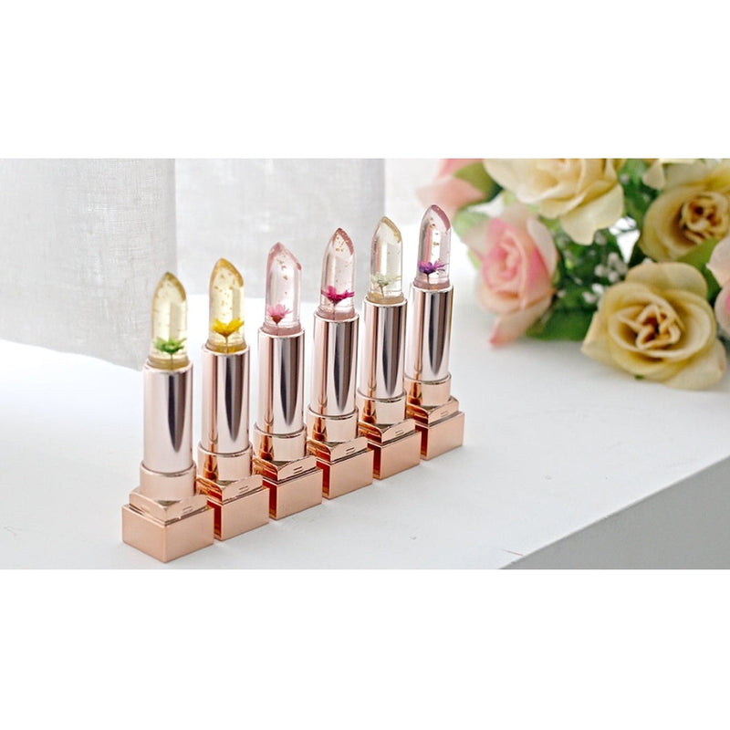 Glamfox Fleurissant Lip Glow GL01 Moonlight Flower. Huulepulk-palsam kuuvalguslill 3.3g