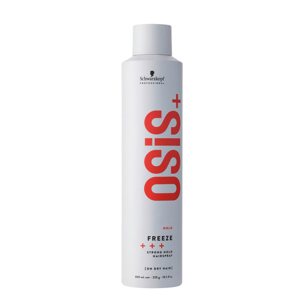 Schwarzkopf Professional OSiS+ FREEZE Strong Hold Hairspray +++. Tugev juukselakk 300ml