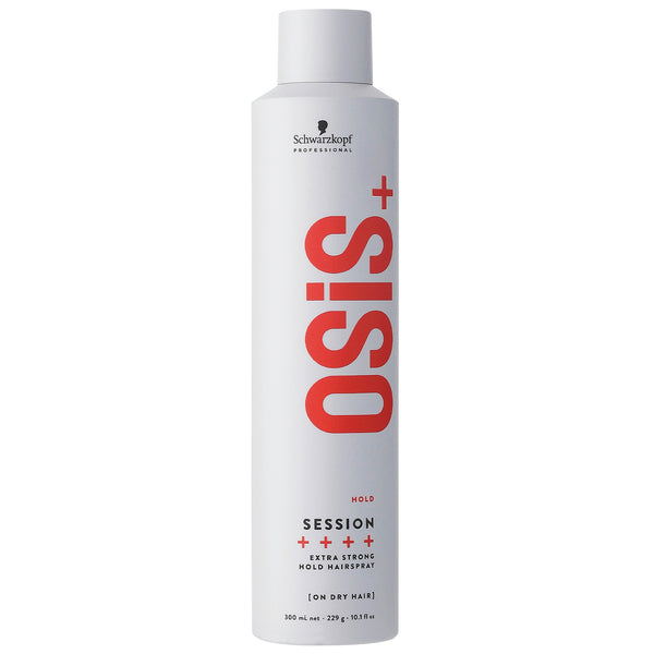Schwarzkopf Professional OSiS+ SESSION Extra Strong Hold Hairspray ++++. Eriti tugev juukselakk (erinevad suurused)