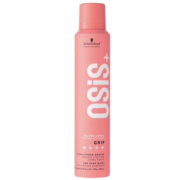 Schwarzkopf Professional OSiS+ GRIP Extra Strong Mousse ++++. Eriti tugev juuksevaht 200ml