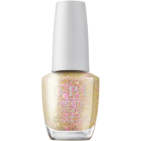 OPI Nature Strong Natural Origin Lacquer Mind-Full Of Glitter. Vegan küünelakk sädelevate osakestega 15ml