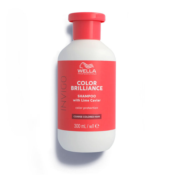 Wella Professionals Invigo Brilliance Color Protection Shampoo Coarse. Värvi kaitsev šampoon (paksud juuksed) 300ml