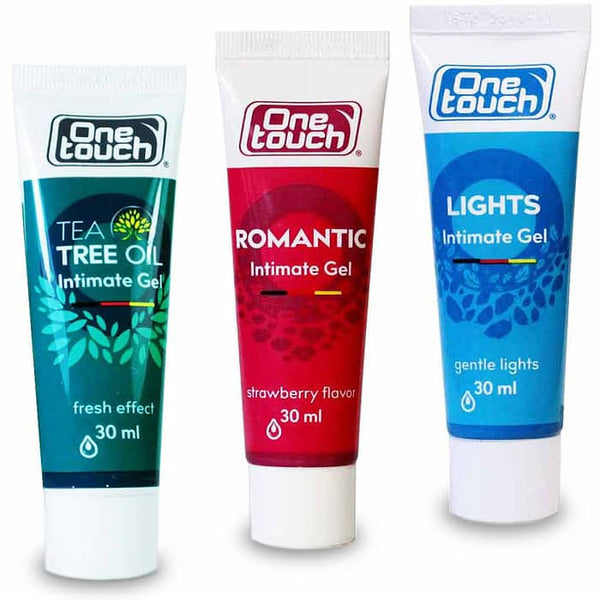 One Touch Intimate Gel Mix Pack. Lubrikant geel mix pakend 3x30ml