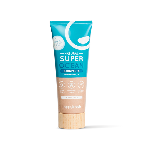 HappyBrush SuperOcean Toothpaste. Valgendav hambapasta 75ml