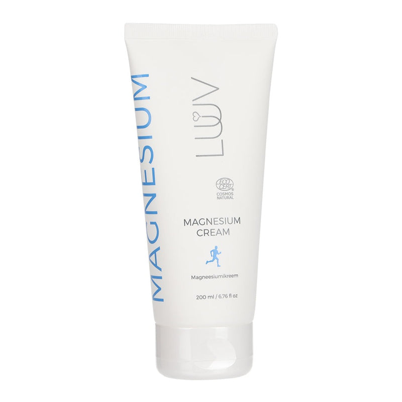 LUUV Magnesium Cream COSMOS. Looduslik magneesiumikreem 200ml