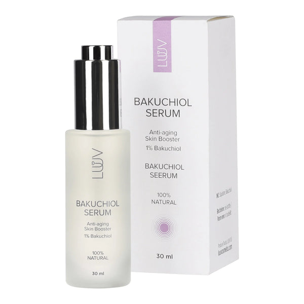LUUV 100% Natural 1% Bakuchiol Serum Anti-Aging Skin Booster. 100% looduslik Bakuchiol seerum 30ml