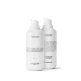 Komplekt "KOOS ON SOODSAM" Transparent Lab DAILY ESSENTIALS BODY DUO. Niisutav kehahoolduskomplekt dušigeel & kehakreem 2 x 400ml.