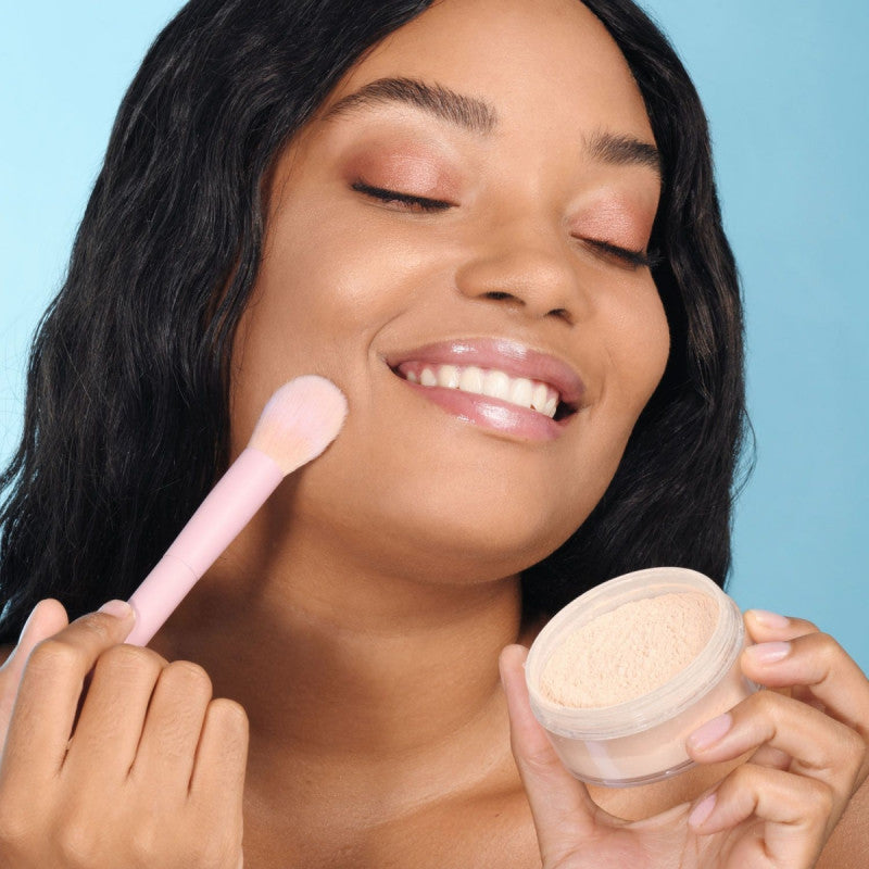 Lottie Ready Set! Go Matte Translucent Setting Powder Warm. Matistav poolläbipaistev tolmupuuder 15g