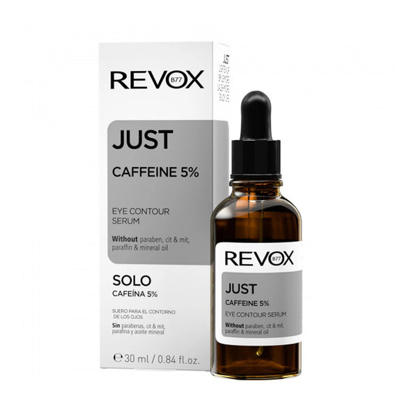Revox Just Caffeine 5%, Eye Contour Serum. Silmaseerum kofeiiniga 30ml