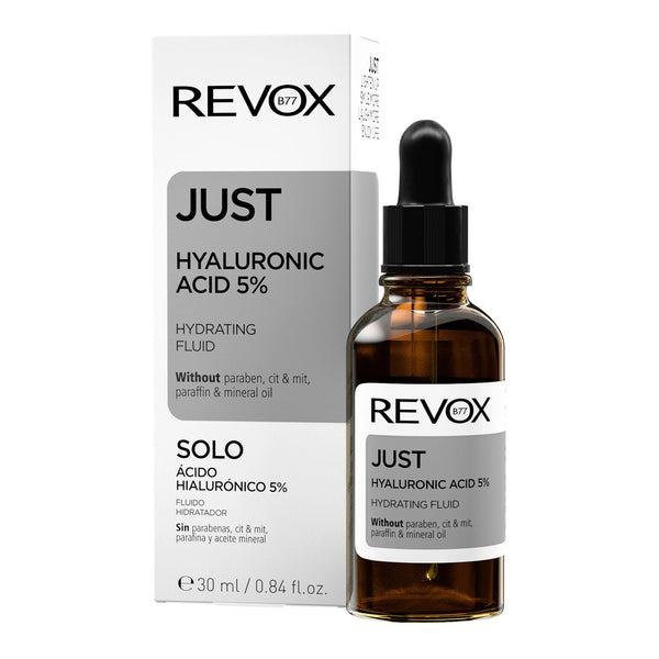 Revox Just Hyaluronic Acid 5%, Hydrating Fluid. Hüaluroonhape 30ml