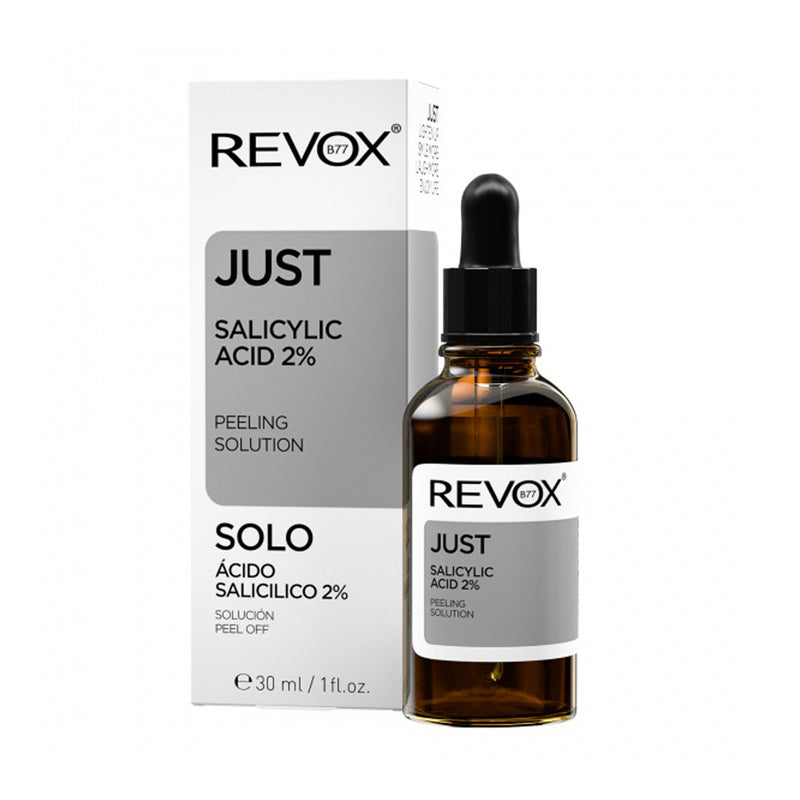 Revox Just Salicylic Acid 2%, Peeling Solution. Salitsüülhape 30ml