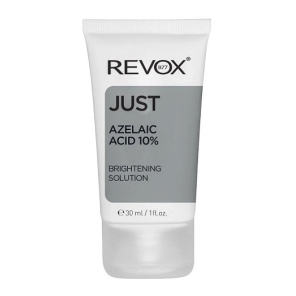 Revox Just Azelaic Acid 10%, Brightening Solution. Jumet ühtlustav näokreem aselaiinhappega 30ml