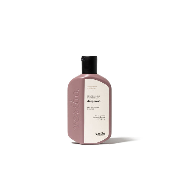 Resibo DEEP WASH Deep Cleansing Shampoo. Sügavpuhastav šampoon kõikidele juuksetüüpidele (erinevad suurused)