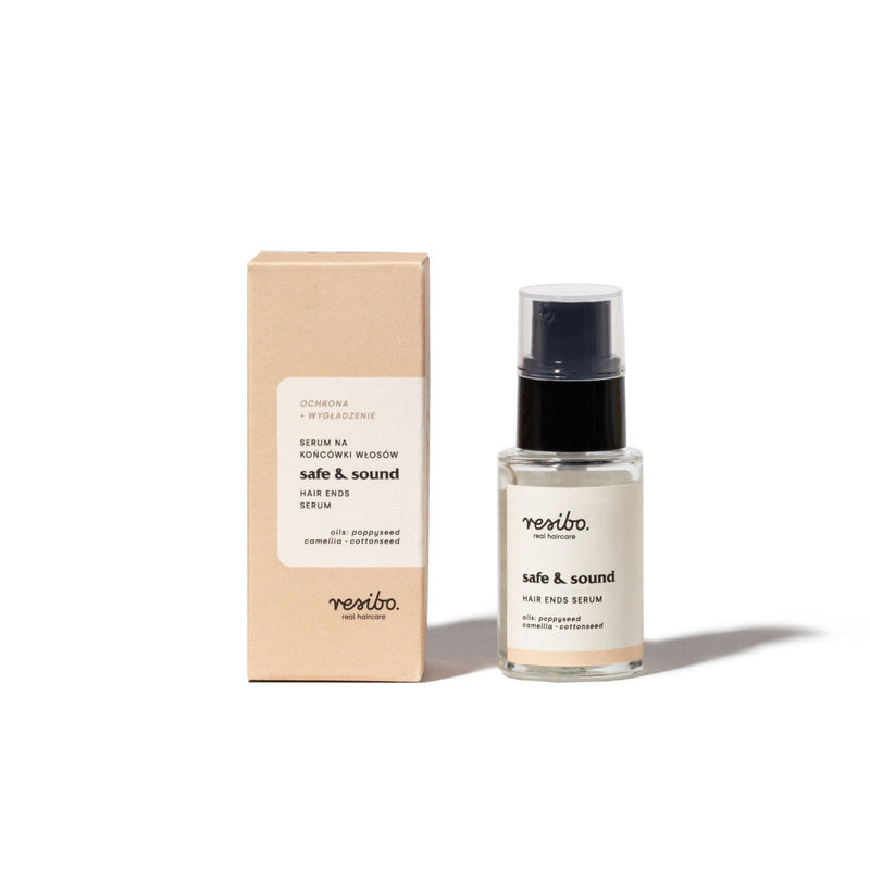 Resibo SAFE & SOUND Hair Ends Serum. Kerge seerum juukseotstele 15ml