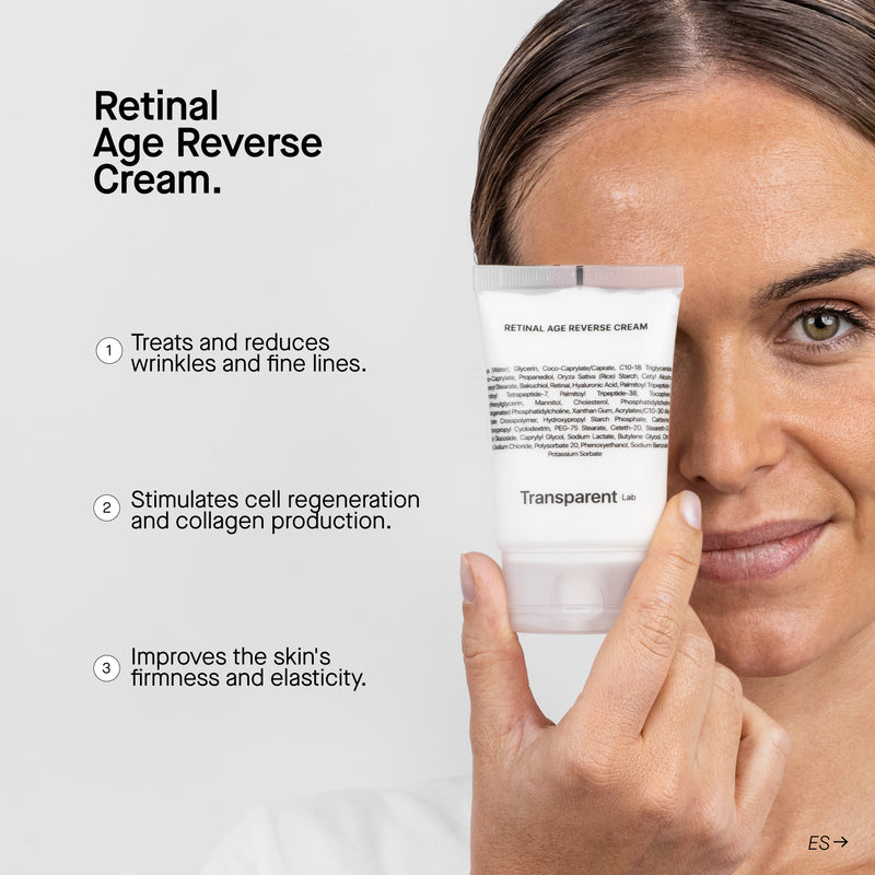 Transparent Lab Retinal Age Reverse Cream. Vananemisvastane näokreem retinaliga 50ml