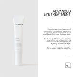 Theramid ADVANCED EYE TREATMENT Anti-Aging And Depuffing Eye Treatment. Vananemisvastane ja turseid vähendav silmahooldusseerum 15ml