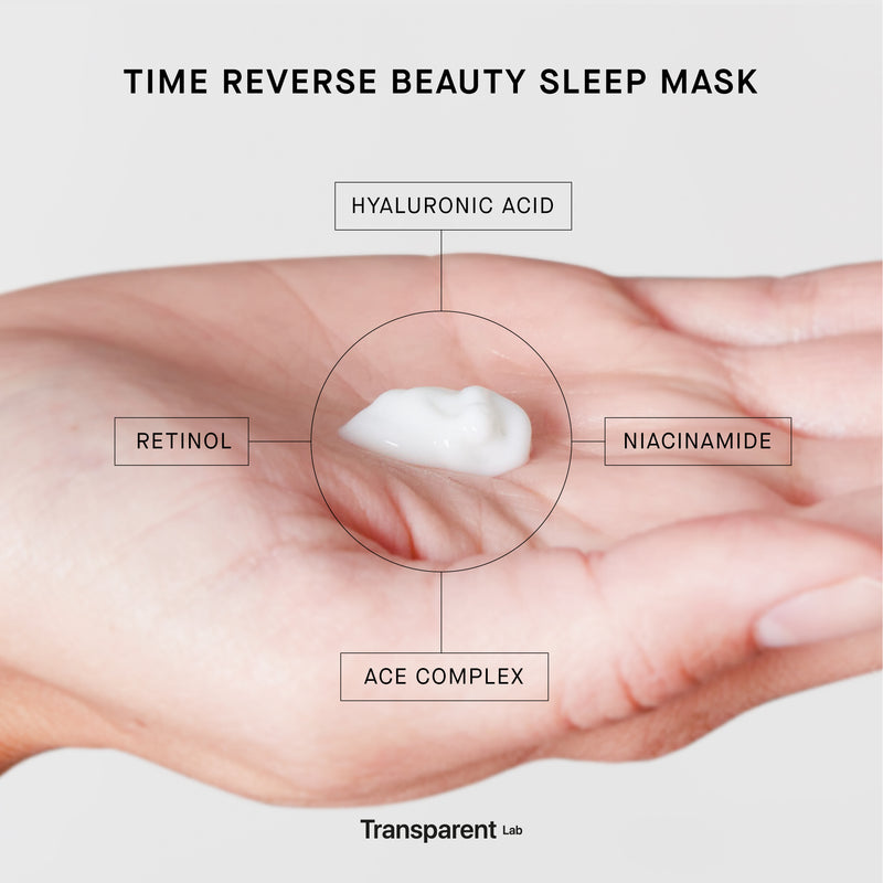 Transparent Lab Time Reverse Beauty Sleep Mask. Vananemisvastane öömask 75ml