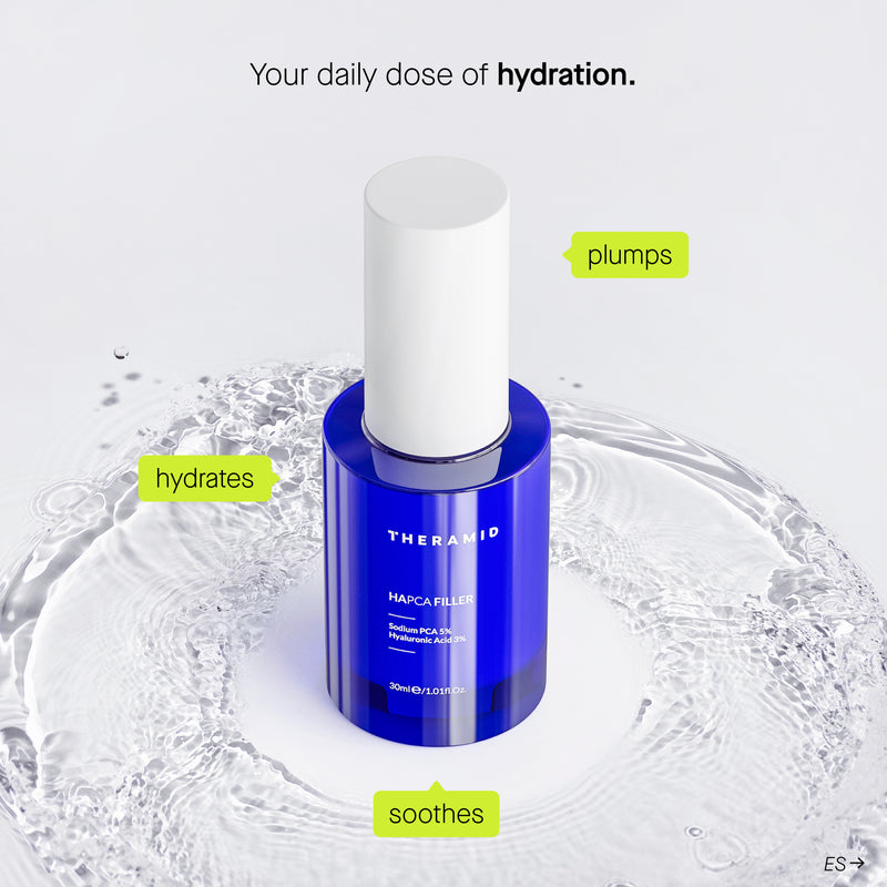Theramid HAPCA FILLER Anti-Wrinkle & Hydrating HA Treatment. Kortsudevastane ja niisutav hüaluroonhappe hooldusseerum 30ml