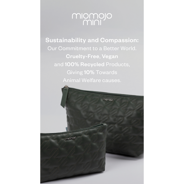 Miomojo La Sofisticata Cosmetic Bag L 21 W 7,5 H 13,5. Kosmeetikakott must