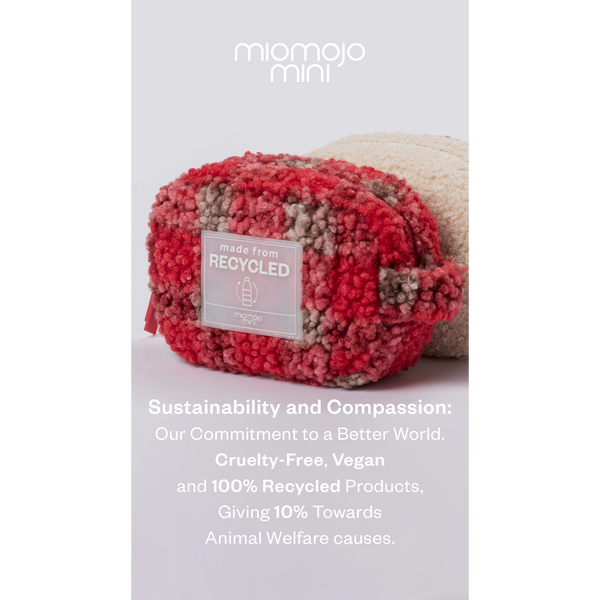 Miomojo La Delicata Cosmetic Bag L 23 W 8 H 18. Kosmeetikakott Šoti punane