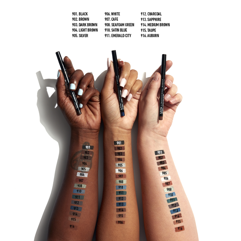 NYX Professional Makeup Slim Lip Pencil. Kreemjas kauapüsiv huulepliiats 1g (erinevad toonid)